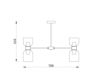 Люстры на штанге — Люстра на штанге Freya FR5203PL-10BS купить в 