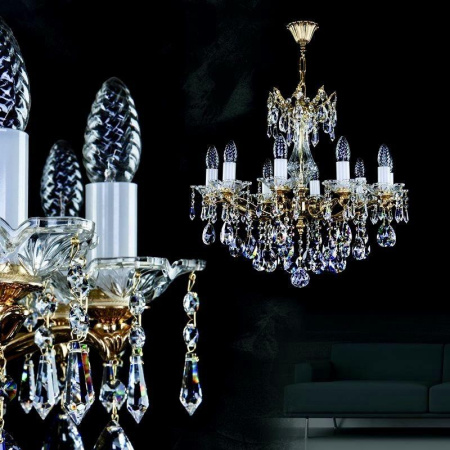 Люстры подвесные — Подвесная люстра Artglass Katherine X. CE купить в 