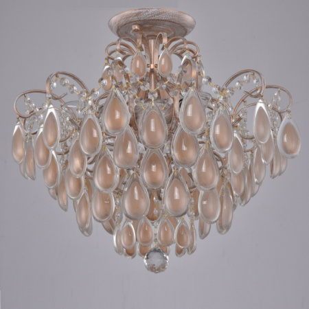 Люстры каскадные — Каскадная люстра Crystal Lux SEVILIA PL4 GOLD купить в 