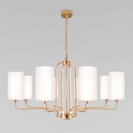 Люстры подвесные — Подвесная люстра Eurosvet 60128/8 золото купить в 