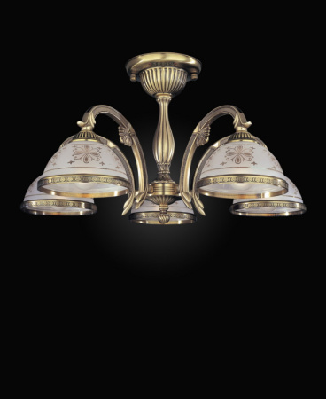 Люстры на штанге — Люстра на штанге Reccagni Angelo PL 6022/5 купить в 