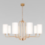Люстры подвесные — Подвесная люстра Eurosvet 60128/8 золото купить в 