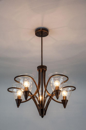 Люстры на штанге — Подвесная люстра Escada 520/5P купить в 