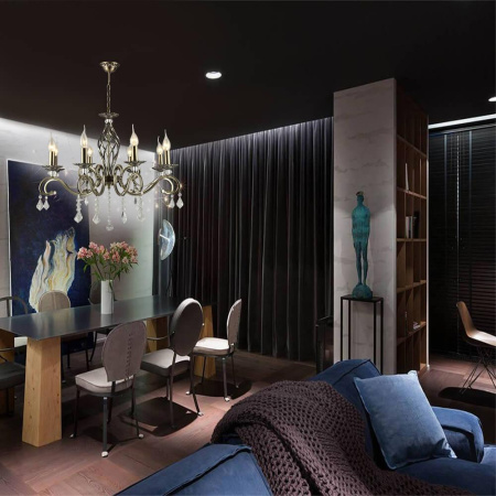 Люстры подвесные — Подвесная люстра Seven Fires Aelita 65160.01.05.08 купить в 