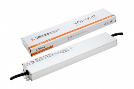 Блоки питания для светодиодных лент — Блок питания для светодиодной ленты SWG XTW-150-12 купить в 
