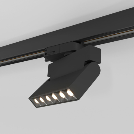Трековые светильники — Светильник на шине Elektrostandard Garda Черный 10W 4200K (85024/01) трехфазный купить в 