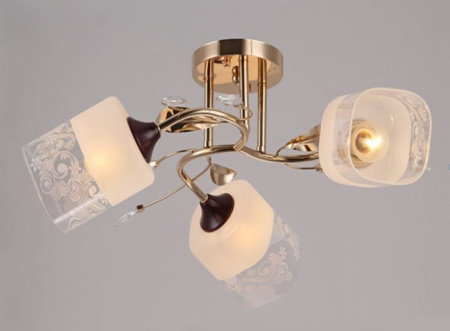 Потолочные люстры — 02939/3 (2655) золото купить в 