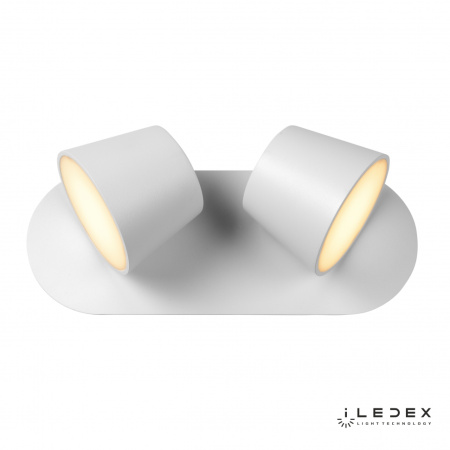 Свет для дома — Настенный светильник iLedex Flexin W1118-2AS WH купить в  Свет для дома — Настенный светильник iLedex Flexin W1118-2AS WH купить в