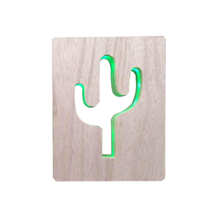 Ночники — Светильник-ночник Apeyron Кактус 12-186 купить в 