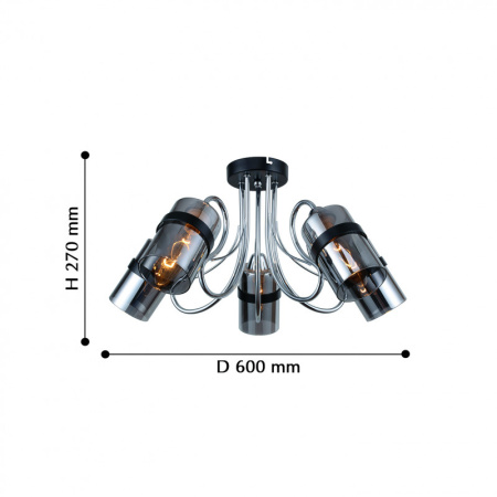 Люстры на штанге — Люстра на штанге F-Promo 2351-5U купить в 