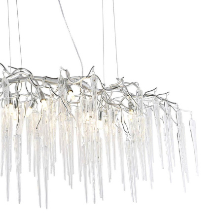 Люстры подвесные — Подвесная люстра Lumien Hall Emelin LH3066/12PR-SL-CL купить в 