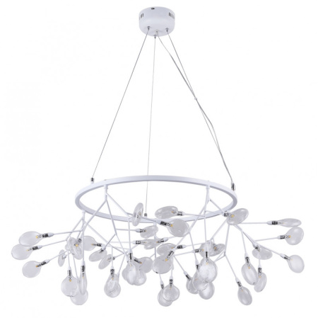 Люстры подвесные — Подвесная люстра Crystal Lux EVITA SP45 D WHITE/TRANSPARENT купить в  Люстры подвесные — Подвесная люстра Crystal Lux EVITA SP45 D WHITE/TRANSPARENT купить в