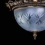 Потолочные светильники — Потолочный светильник Artglass Lea II. Brass Antique купить в 
