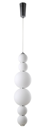 Подвесные светильники — Подвесной светильник Crystal Lux DESI SP6 CHROME/WHITE купить в 