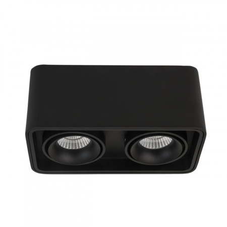 Накладные точечные светильники — Накладной светильник LeDron TUBING 2 Black купить в 