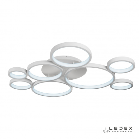 Свет для дома — Потолочная люстра iLedex Ring Star 9004-8L-X WH купить в  Свет для дома — Потолочная люстра iLedex Ring Star 9004-8L-X WH купить в