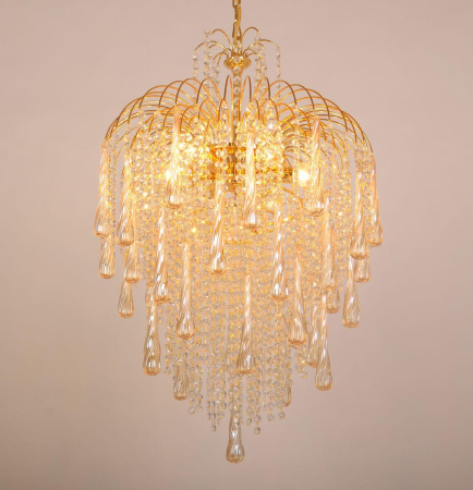 Люстры подвесные — Подвесная люстра Abrasax Greta L.7101-6AMBER купить в 