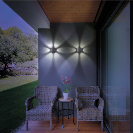 Уличные настенные светильники — Светильник настенный Novotech 358463 купить в 