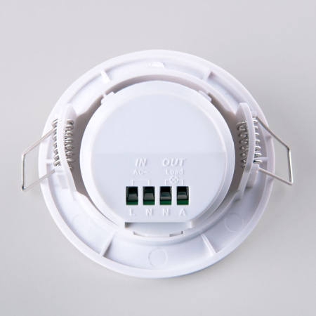 Датчики движения — Датчик движения Elektrostandard SNS-M-12 8m 2,2-4m 800W IP20 360 Белый купить в  Датчики движения — Датчик движения Elektrostandard SNS-M-12 8m 2,2-4m 800W IP20 360 Белый купить в