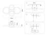 Люстры накладные — Накладная люстра Ambrella Light FA3811 купить в  Люстры накладные — Накладная люстра Ambrella Light FA3811 купить в