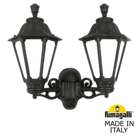 Уличные настенные светильники — Светильник настенный Fumagalli E26.141.000.AYF1R купить в 