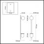 Настенные бра — Бра Odeon Light 4682/1WB купить в  Настенные бра — Бра Odeon Light 4682/1WB купить в