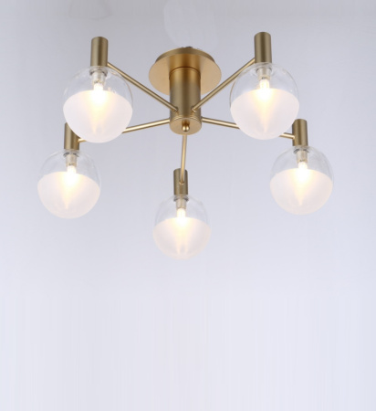 Потолочные люстры — 1375/5 золото купить в 