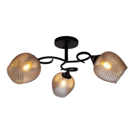Люстры на штанге — Потолочная люстра IMEX MD.3476-3-S BK купить в 