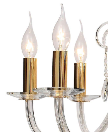 Люстры подвесные — Подвесная люстра Lumien Hall Лотер 2025/10H-CLGD купить в 