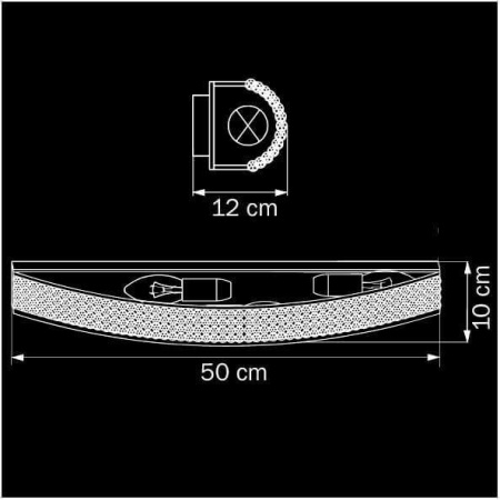 Настенные бра — Настенный светильник Osgona Monile 704642 купить в  Настенные бра — Настенный светильник Osgona Monile 704642 купить в