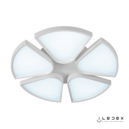 Свет для дома — Потолочная люстра iLedex Bling FS-022-X5 120W WH купить в  Свет для дома — Потолочная люстра iLedex Bling FS-022-X5 120W WH купить в
