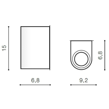 Настенные бра — Настенный светильник Azzardo Rimini 2 AZ2177 купить в 
