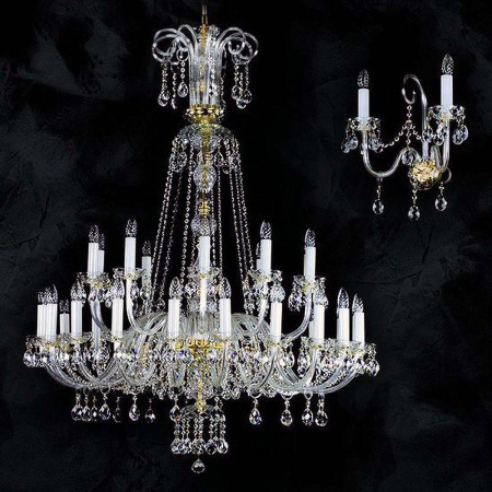 Потолочные люстры — Подвесная люстра Artglass Rachel XXX. CE купить в 