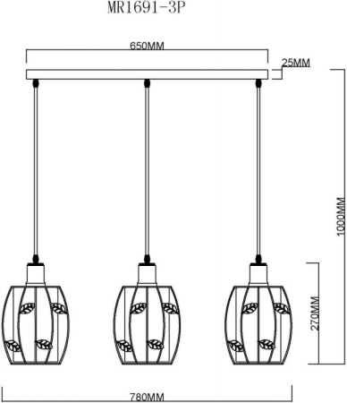 Люстры подвесные — Подвесная люстра MyFar MR1691-3P купить в  Люстры подвесные — Подвесная люстра MyFar MR1691-3P купить в
