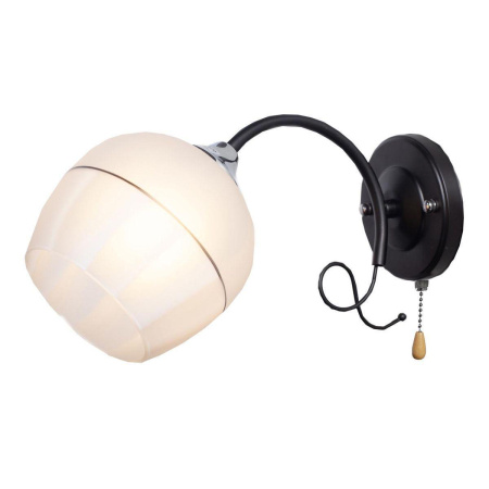 Потолочные светильники — Бра IMEX MD.3314-1-W BK+CH купить в 