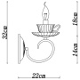 Настенные бра — Бра ARTE Lamp A1750AP-1AB купить в  Настенные бра — Бра ARTE Lamp A1750AP-1AB купить в