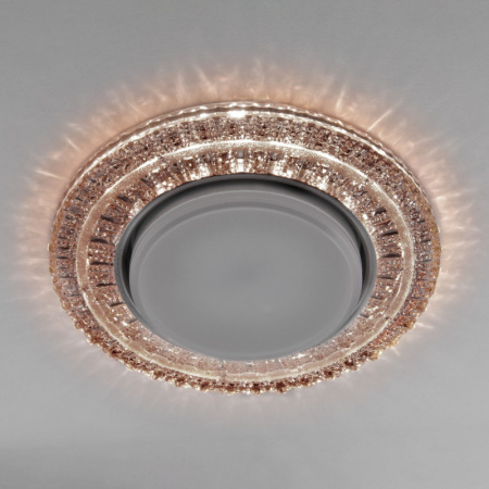 Встраиваемые точечные светильники — Встраиваемый светильник Elektrostandard 3028 GX53 CF кофе купить в 