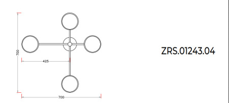 Люстры на штанге — Люстра на штанге Zortes ZRS.01243.04 купить в  Люстры на штанге — Люстра на штанге Zortes ZRS.01243.04 купить в