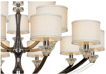 Потолочные люстры — Подвесная люстра iLamp Oxford 85175/10+5 CR купить в 