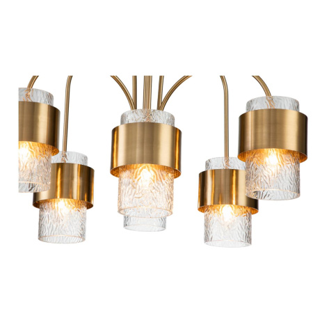 Люстры подвесные — Подвесная люстра Indigo ELEGANZA 12019/A/6P Brass V000322 купить в  Люстры подвесные — Подвесная люстра Indigo ELEGANZA 12019/A/6P Brass V000322 купить в