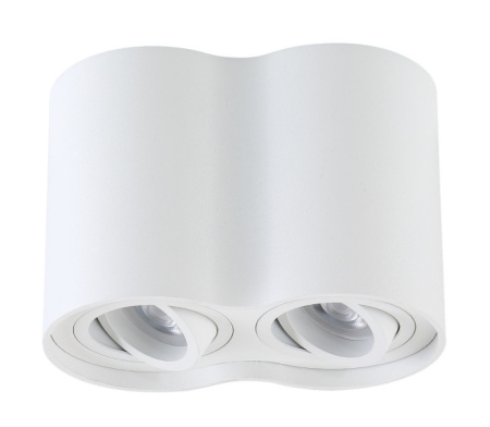 Накладные точечные светильники — Накладной светильник Crystal Lux CLT 410C2 WH купить в 