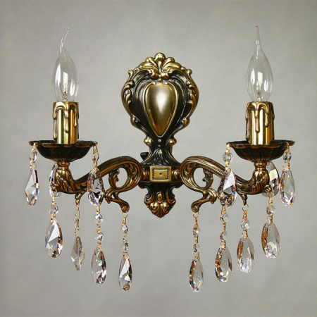 Настенные бра — Бра AMBIENTE by BRIZZI 2128/2 PB Tear Drop купить в 