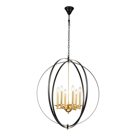 Люстры подвесные — Подвесная люстра iLamp Element 9977-800 GoldBlack купить в  Люстры подвесные — Подвесная люстра iLamp Element 9977-800 GoldBlack купить в