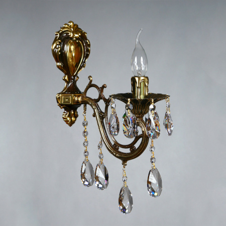 Настенные бра — Бра AMBIENTE by BRIZZI 8818/1 PB Tear drop купить в 