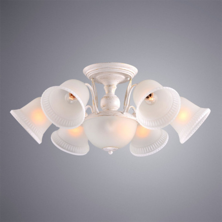 Люстры накладные — Накладная люстра ARTE Lamp A6306PL-8WG купить в  Люстры накладные — Накладная люстра ARTE Lamp A6306PL-8WG купить в