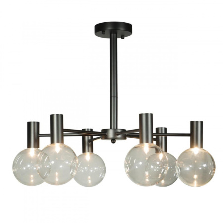 Люстры на штанге — Люстра на штанге LOFT IT 10045/6 Black купить в  Люстры на штанге — Люстра на штанге LOFT IT 10045/6 Black купить в
