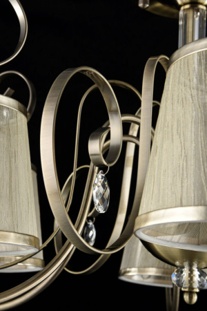 Люстры на штанге — Люстра на штанге Freya FR2020-PL-06-BZ купить в 