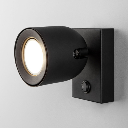 Споты — Спот Elektrostandard Ogma GU10 SW чёрный (MRL 1009) купить в  Споты — Спот Elektrostandard Ogma GU10 SW чёрный (MRL 1009) купить в