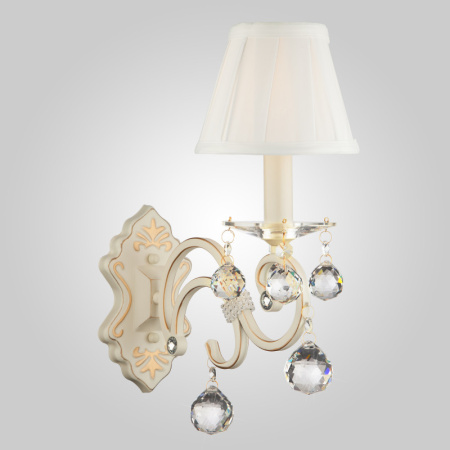 Настенные бра — Бра Eurosvet 12075/1 белый Strotskis купить в 