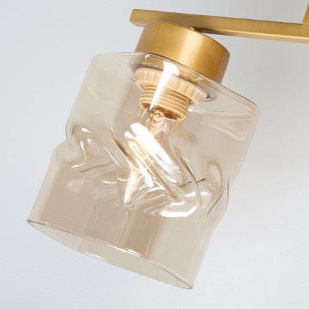 Люстры на штанге — Люстра на штанге Eurosvet 30165/4 перламутровое золото купить в 